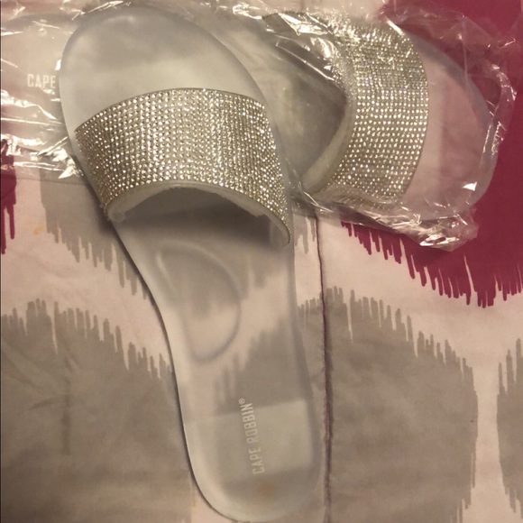 Clear diamond sandles - Picture 1 of 1